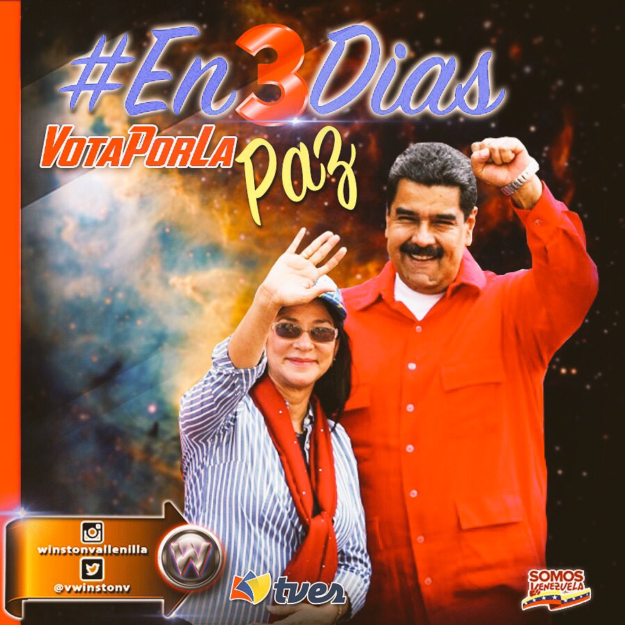 vwinstonv's tweet photo. La recta final se acerca, el #15Oct ganará la paz, el amor, la solidaridad, pero sobre todo ganará Venezuela #En3DiasVotaPorLaPaz https://t.co/zAq9PWd2RG