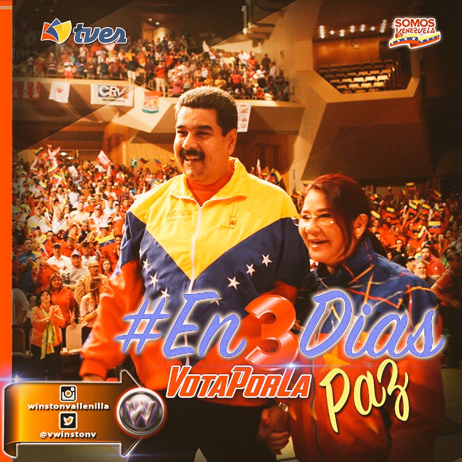 vwinstonv's tweet photo. La recta final se acerca, el #15Oct ganará la paz, el amor, la solidaridad, pero sobre todo ganará Venezuela #En3DiasVotaPorLaPaz https://t.co/zAq9PWd2RG