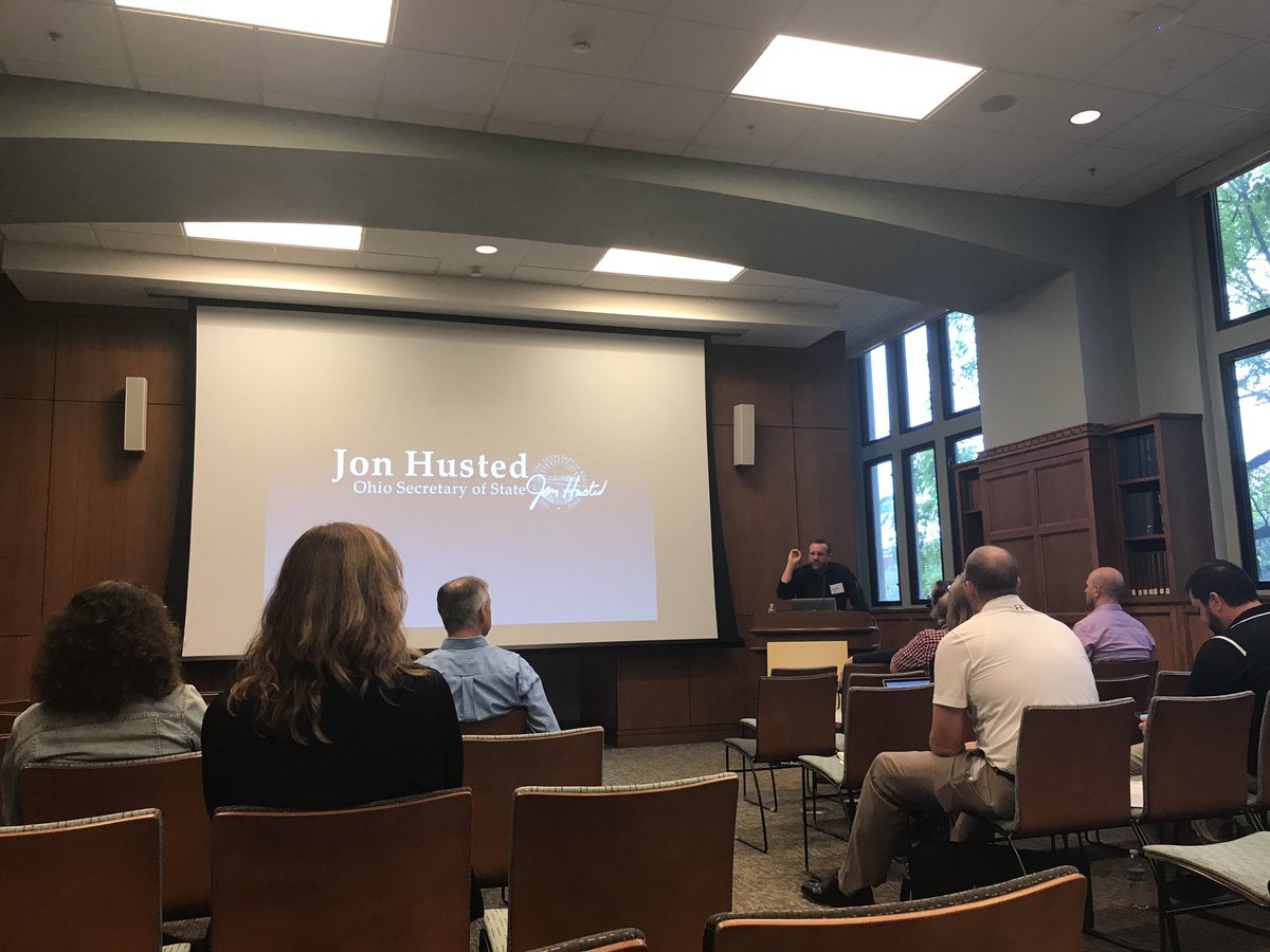 Enjoyable talk by fellow #ADE <a href="/JasonLaMar/">Jason LaMar</a> at the #iBAConf about building Ohio: Pathway to the Presidency
itunes.apple.com/us/book/ohio-p…