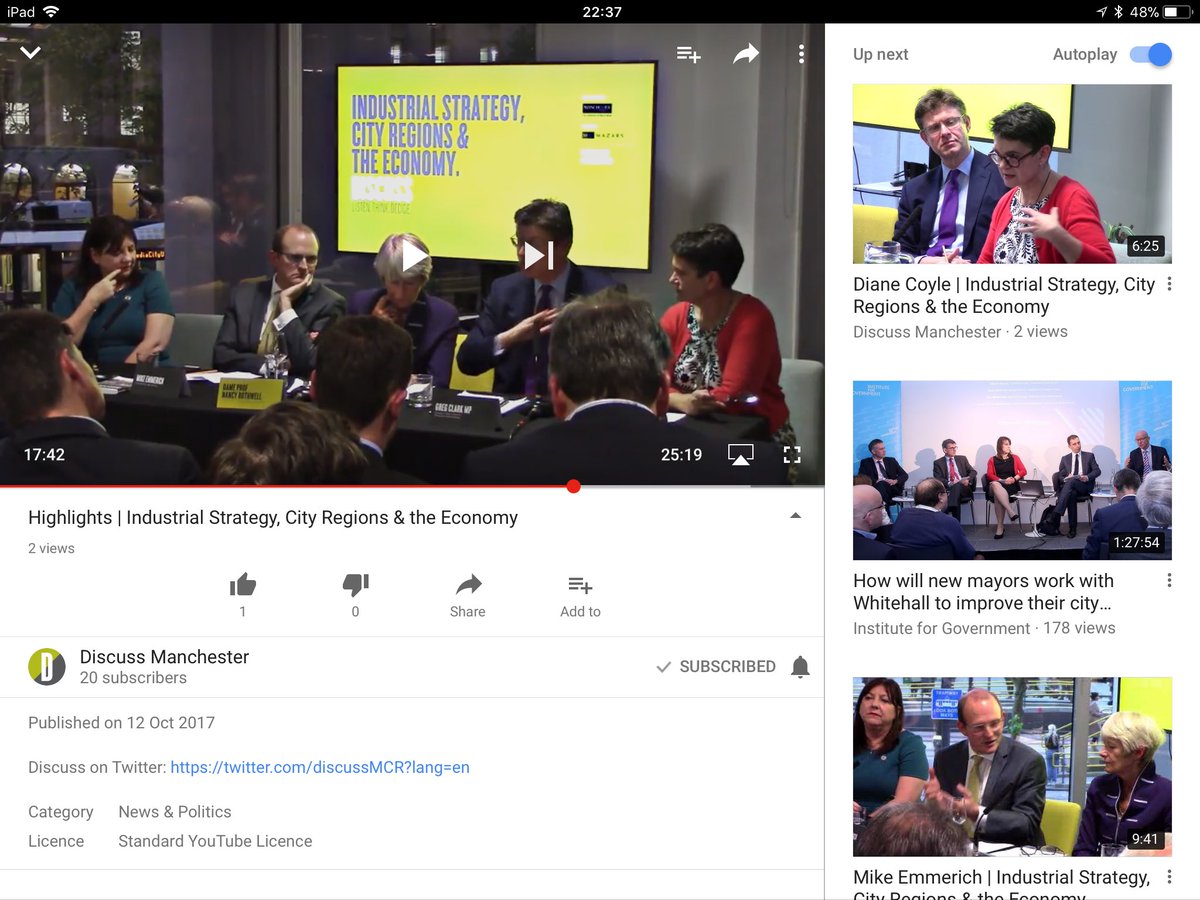 discussMCR's tweet image. Our cities and industrial strategy debate is now on our @youtube channel youtu.be/NlrdkNQlNQg