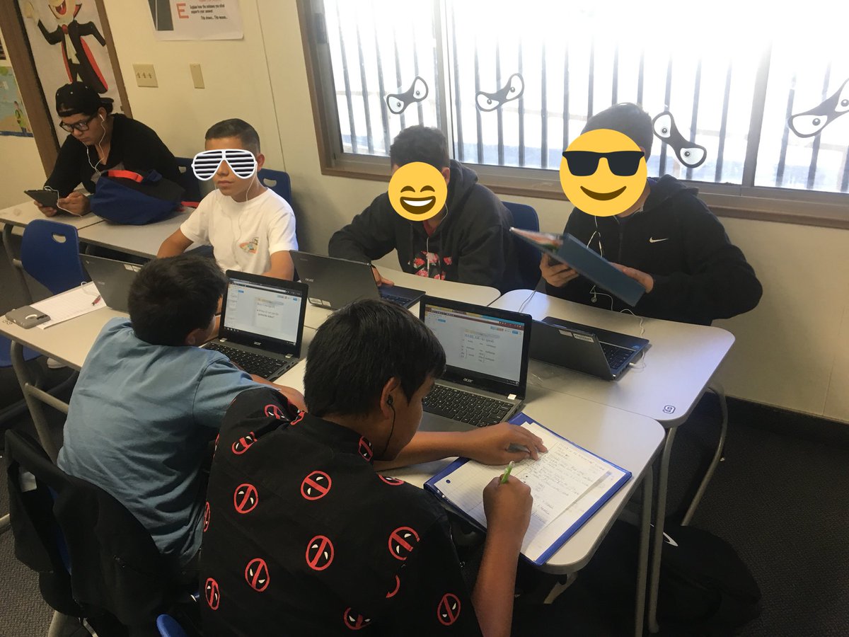 SraPirrie's tweet photo. Students at BUHS working on Hyperdocs! Learning about Costa Rica and the preterite at their own pace. #edtechonline #hyperdocs @BrawleyUHSD https://t.co/SLoXEpJAmU