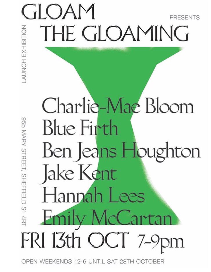 S1 Studios (@s1_studios) on Twitter photo Our good friend Mark Riddington launches new gallery and studios GLOAM this Friday 13th October Our good friend Mark Riddington launches new gallery and studios GLOAM this Friday 13th October