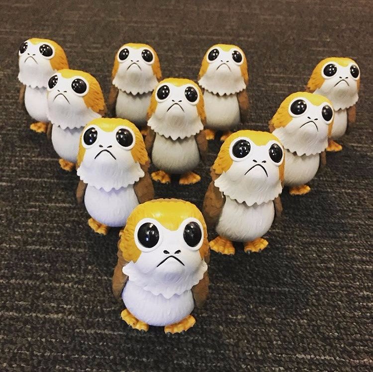 JoinTeamAlpha's tweet image. RT &amp;amp; Follow for a chance to win 1 of the 10 @OriginalFunko #Porgs we use for tonight's #Mothership challenge! bit.ly/2hDRPIL