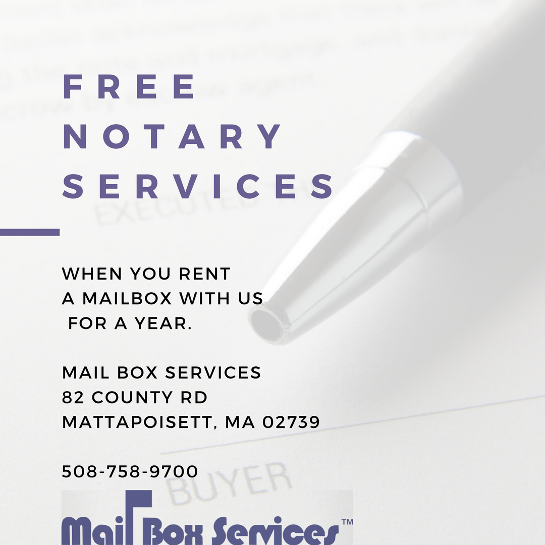 MBSMattapoisett's tweet image. #MailBoxServices #Notary #PersonalMailboxes