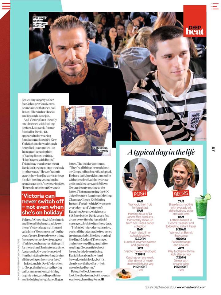 Well if it's good enough for David....
Heat Magazine reveals David Beckham uses ENDYMED!  #EndyMed