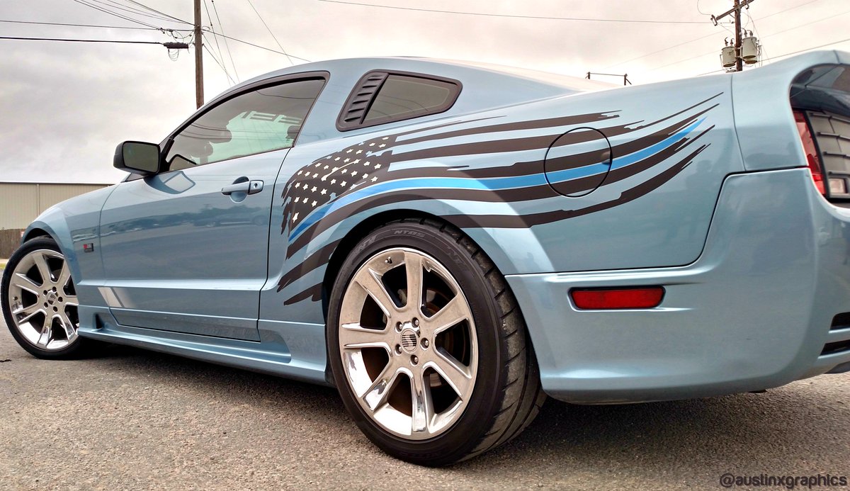 AustinXGraphics's tweet image. #Tbt to the mustang decals we completed last year! #austinxgraphics #Mustang #decals #graphics