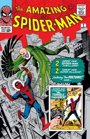LegendaryMetals's tweet photo. #SpiderFact: #SpiderMan faces off against the Vulture in #Homecoming, but his first foe was the Chameleon. Issue 2 saw the Vulture’s debut https://t.co/F0eF9rVcjB