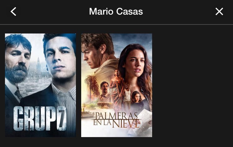 MarioCasasWorld's tweet photo. En @NetflixES puedes disfrutar de #Grupo7 y #PELN ¡no te las pierdas! https://t.co/VaAyYOYSSk