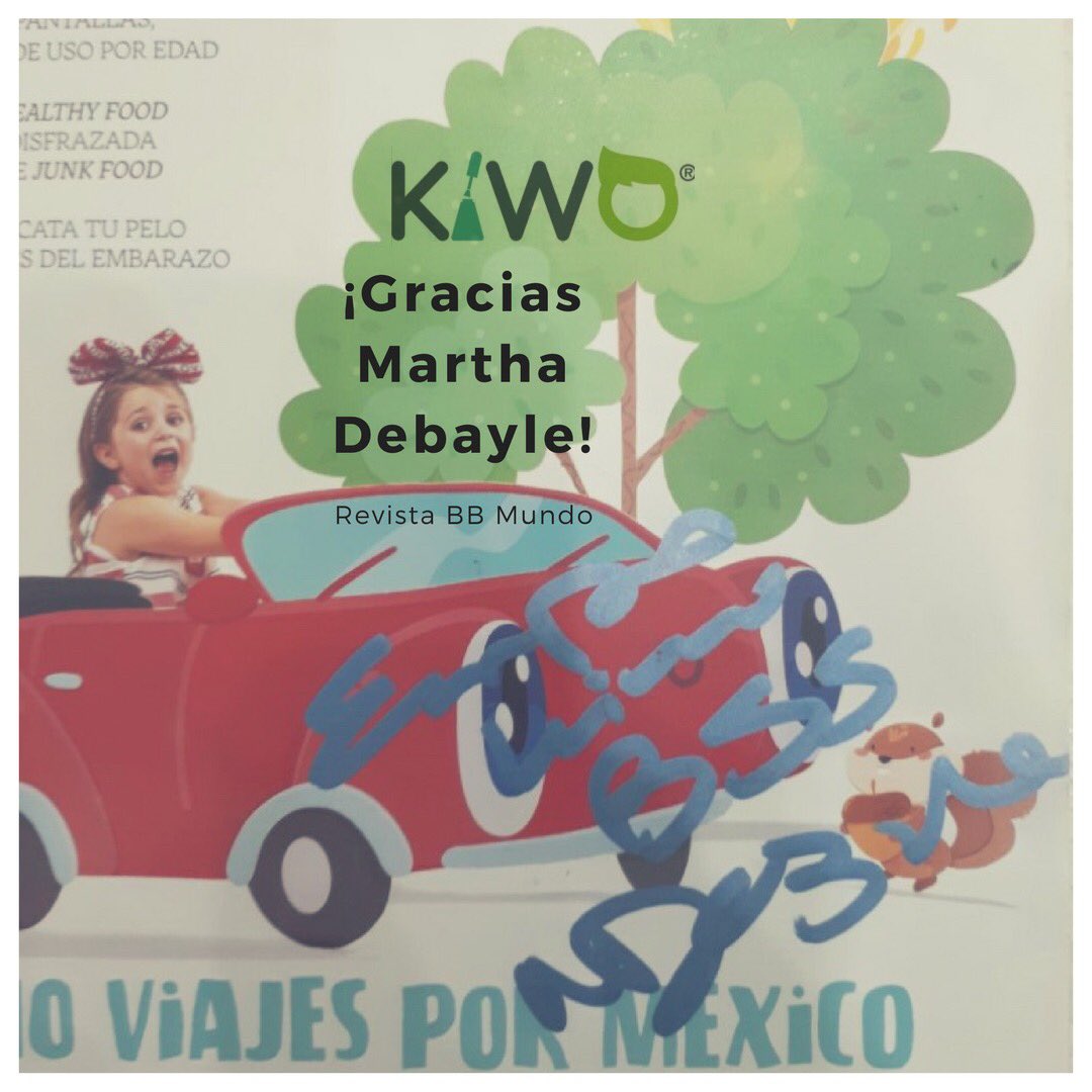 kiwomx's tweet photo. El equipo de KIWO agradece a @marthadebayle la revista @bbmundo_com autografiada. Te esperamos pronto en @MundoE_Oficial

#CortesConEstilo https://t.co/Xx2bU6b5RM