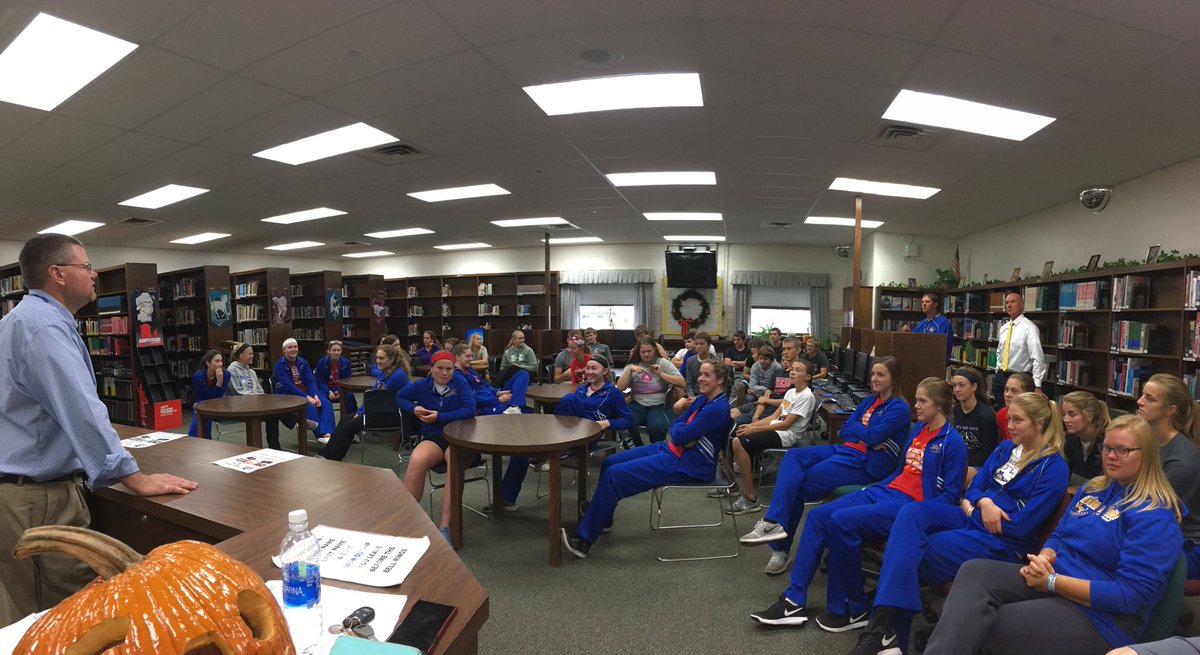 BrandiHendo's tweet photo. Loved getting to share at Marion Local’s FCA! https://t.co/ZSz5qND6ku