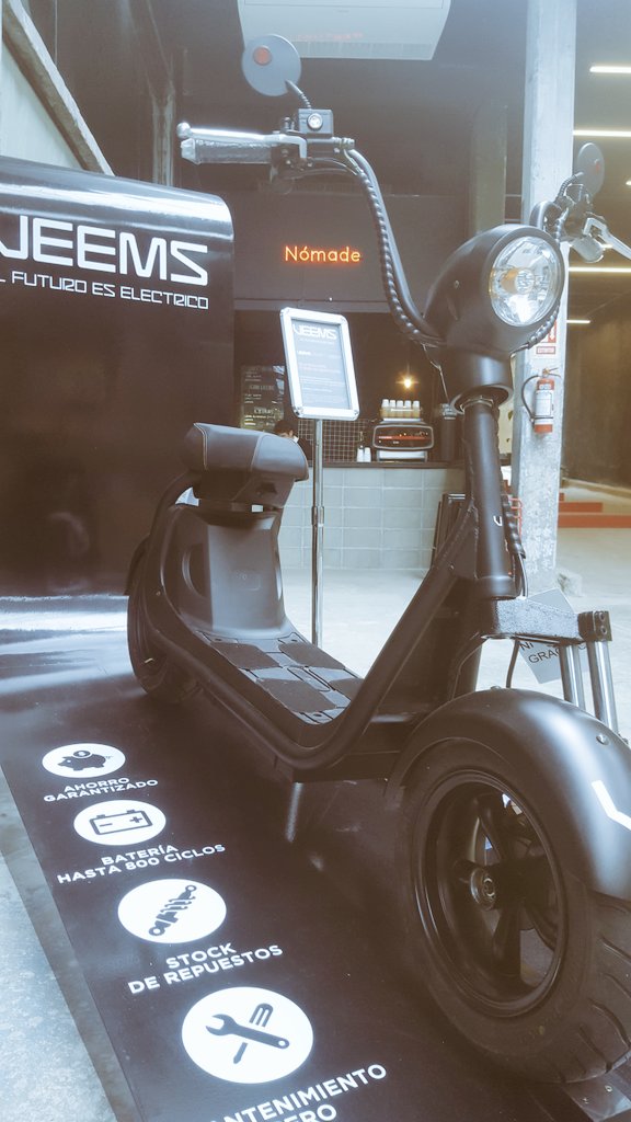 RafaelValek's tweet photo. Conocé #Veems visitando @SinergiaDesign @SinergiaCowork y dales razones para que te la regalen
100%electric
800 watts https://t.co/Ceu6uNlEIu
