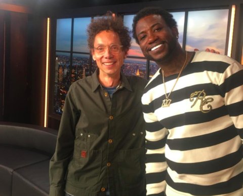 thefader's tweet photo. Watch @gucci1017 discuss his time in prison with Malcolm @Gladwell. https://t.co/Bs8jRmJvOX https://t.co/toJXQlI7Jb