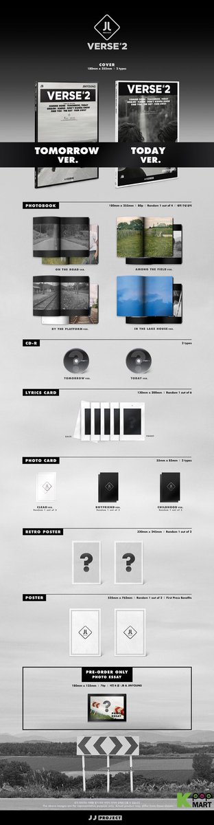 K_shopMY's tweet photo. <PREORDER> JJPROJECT_VERSE2 [VER: TOMORROW/TODAY] DM for more info ❤️ #K_ShopMY #ShoppingRoll https://t.co/cKuD121IOo
