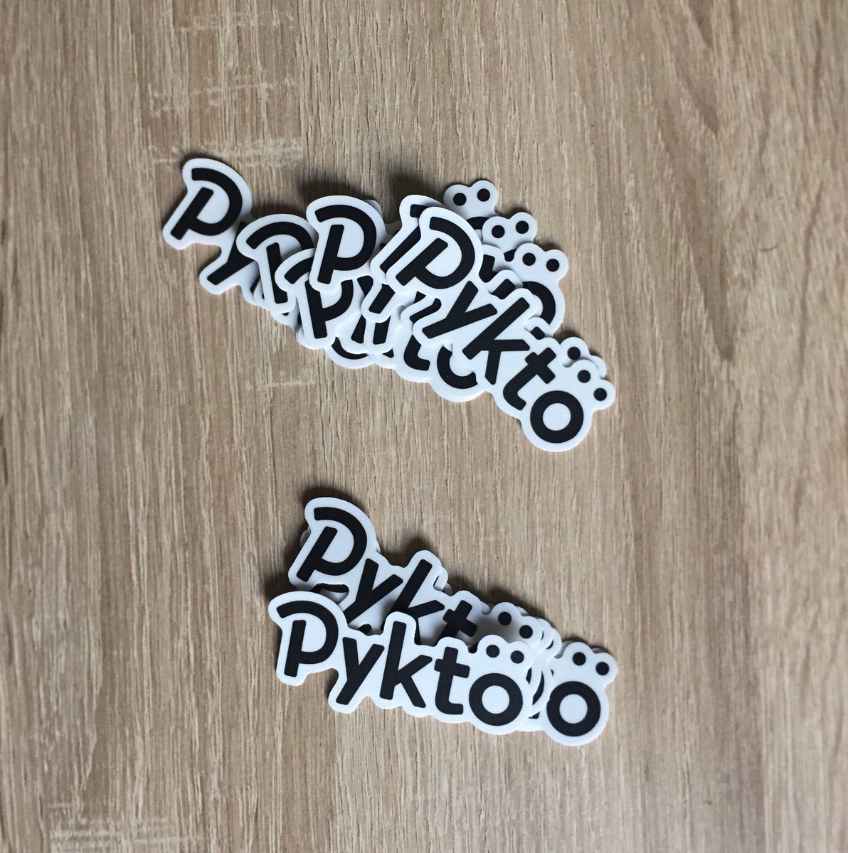 PyktoWeb's tweet image. Thanks @stickermule ! 👌
