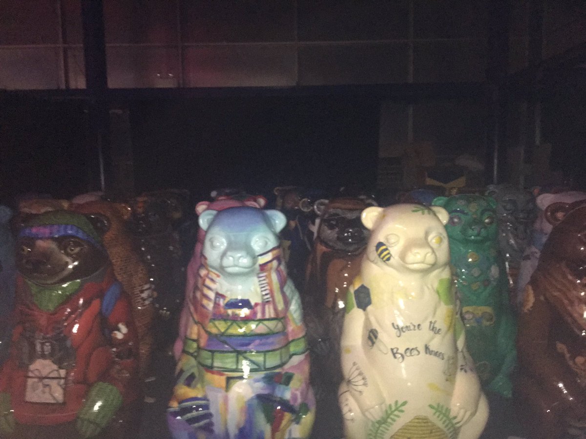 TheBigSleuth's tweet photo. Our #TheBigSleuth bears are ready and waiting for their moment in the spotlight! π» All for @Bham_Childrens ππ₯ https://t.co/D72eZCpoIg