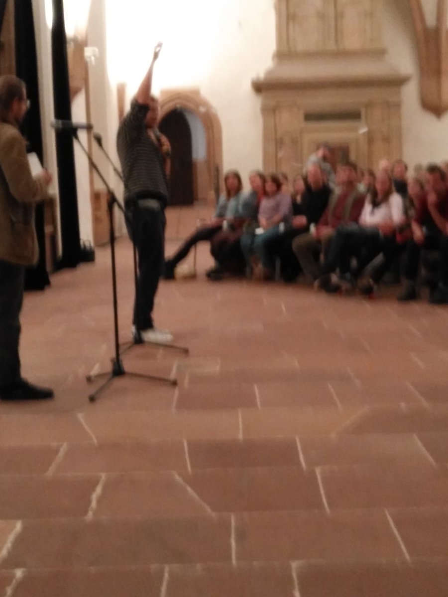 Reformation_MR's tweet photo. Lars Ruppel lost die Reihenfolge aus. Per freiem Wurf #Bildungsereignis https://t.co/5fRPsa2PSs