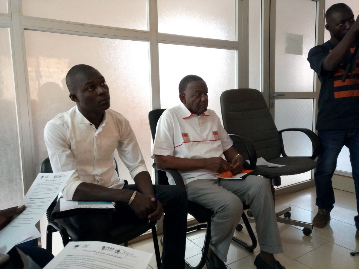#CauserieDébat ce matin à #ACORD Mali avec les organisations bénéficiaires du soutien de <a href="/JPA_projet/">Projet JPA</a> et d'autres organisations de jeunes.