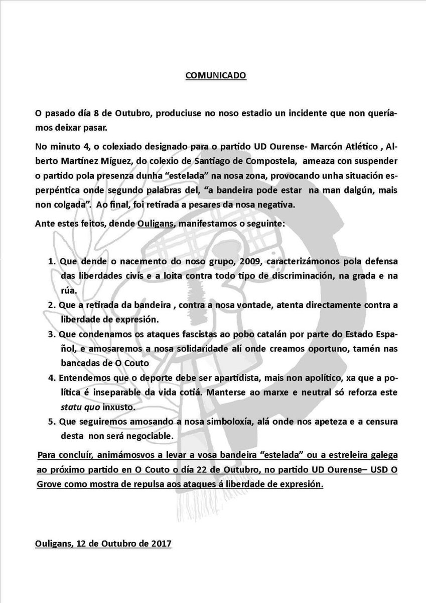 Agradécese difusión. Non nos calarán!