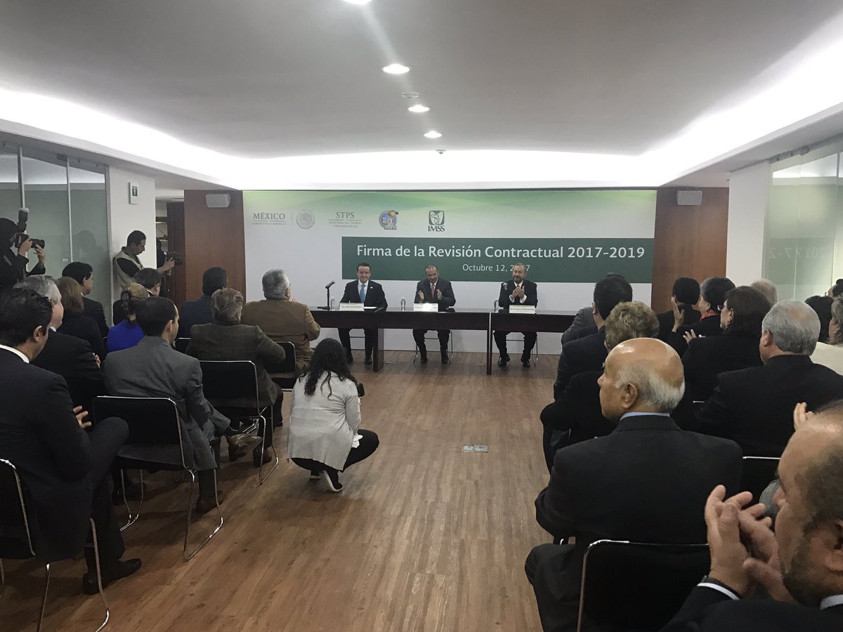 FIRMA DE REVISIÓN CONTRACTUAL VIGENTE DEL 16 DE OCTUBRE DE 2017 al 15 DE OCTUBRE DE 2019