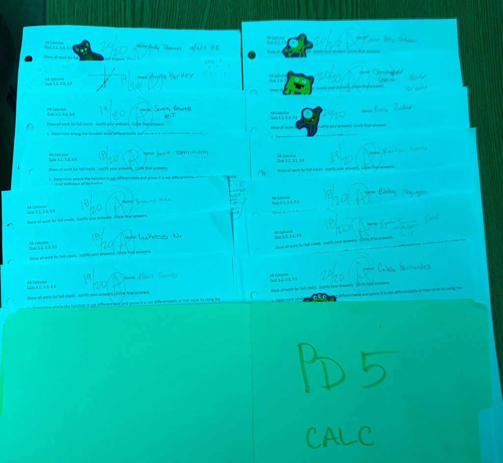 dieselmath's tweet image. Looks like AP Calc needs more of a challenge next time