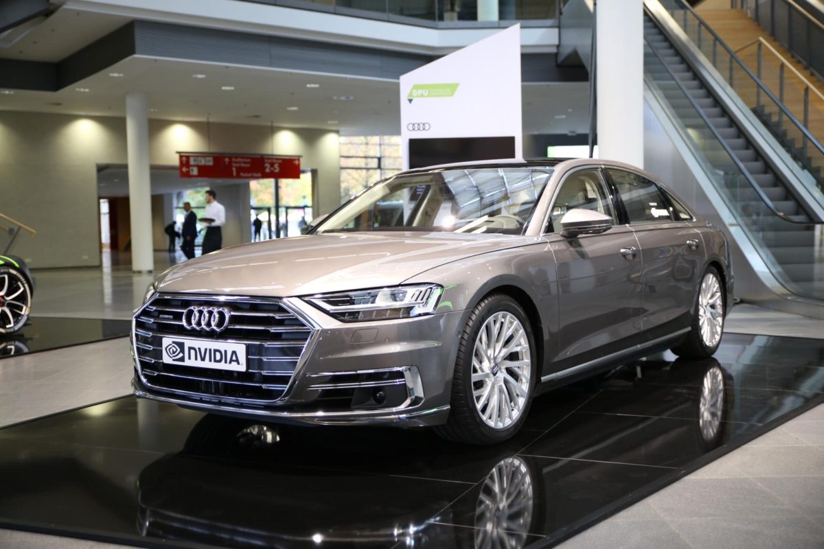 The 2018 Audi A8L will be the world’s first Level 3 autonomous production car. Fully equipped models will have six NVIDIA processors to power Traffic Jam Pilot, virtual cockpit instrumentation, the infotainment system, and headrest tablets for backseat passengers. http://nvda.ws/2z2nXNc