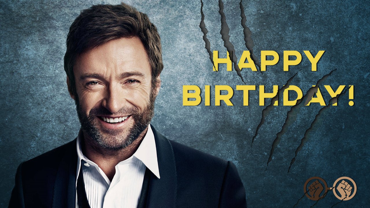 Happy Birthday to the GOAT, Hugh Jackman! The Wolverine turns 49 today. It\s Lit! 