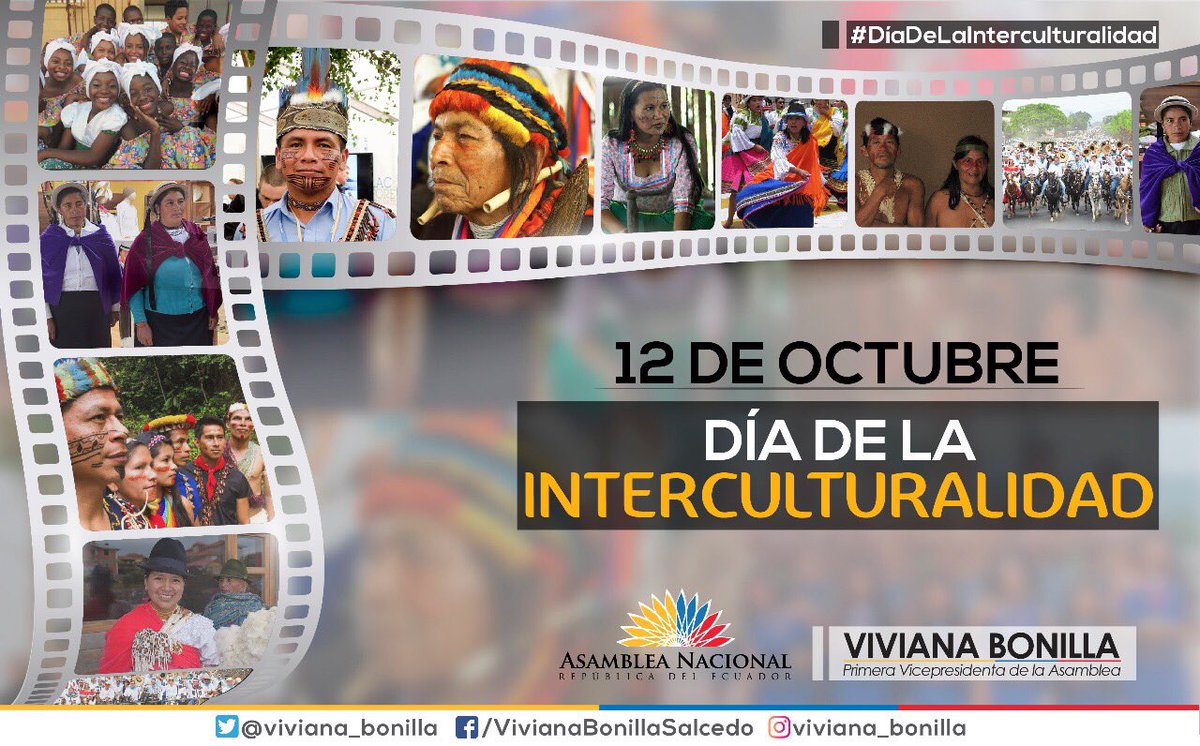 Ecuador Riqueza Pais Diversidad Etnica Cultural Saludo Pueblos