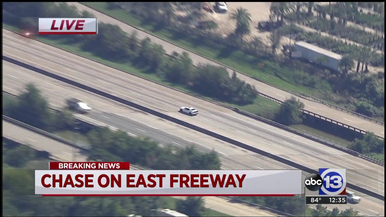 Abc13 Houston On Twitter Watch Live High Speed Police Chase On I 10 In East Houston Suspect Believed To Be In Stolen Vehicle Https T Co H9tjfqwhvf Https T Co Dqfspwnk0q