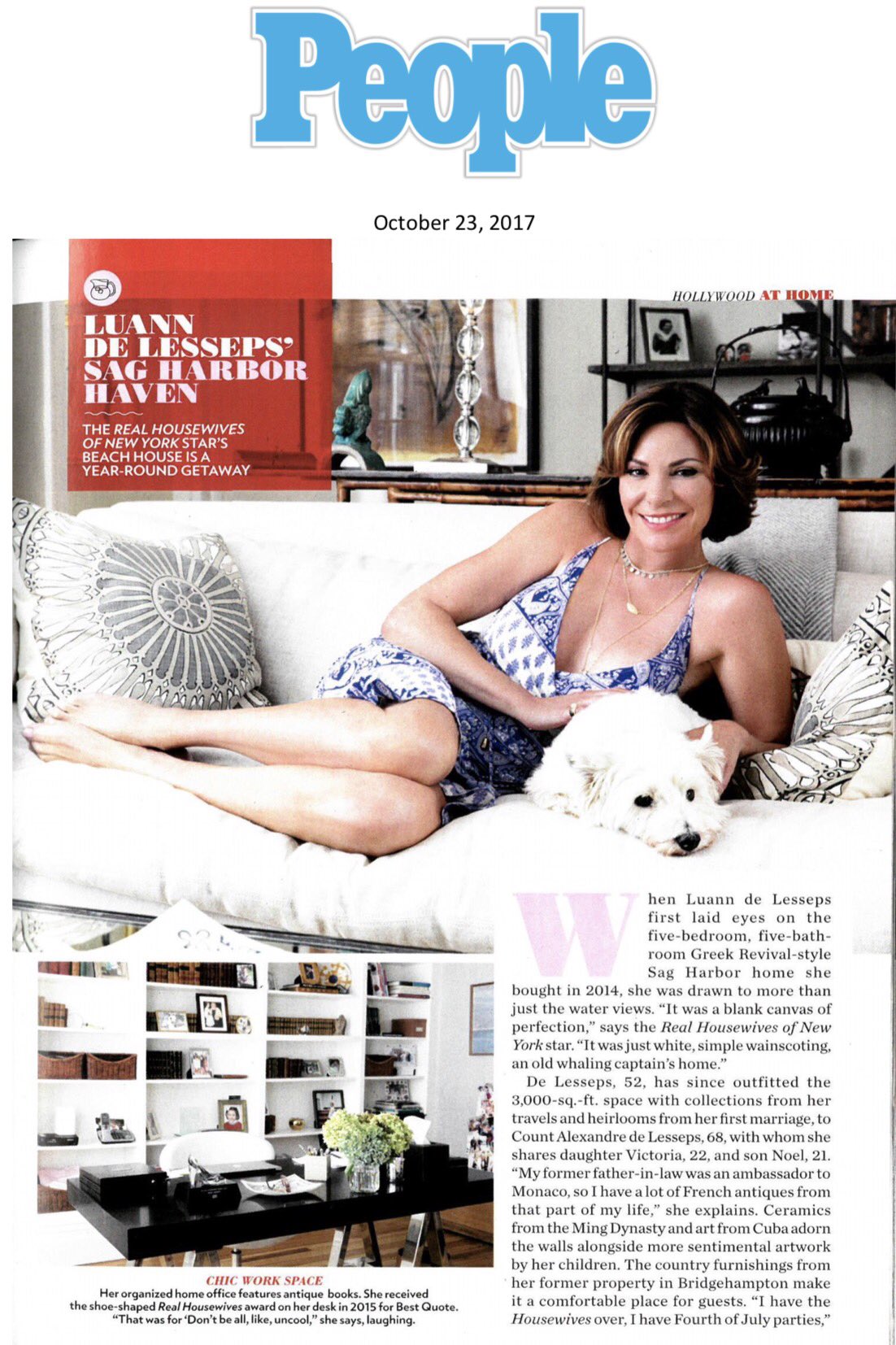 Luann De Lesseps On Twitter Check Out People Magazine On Newsstands Now I S About Sag Harbor People Sagharbor