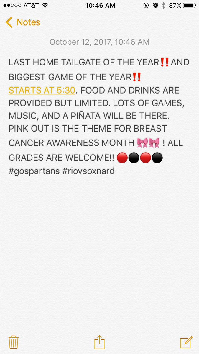 pflo23's tweet photo. tailgate info!!! #gospartans https://t.co/XzjwUjwvMq