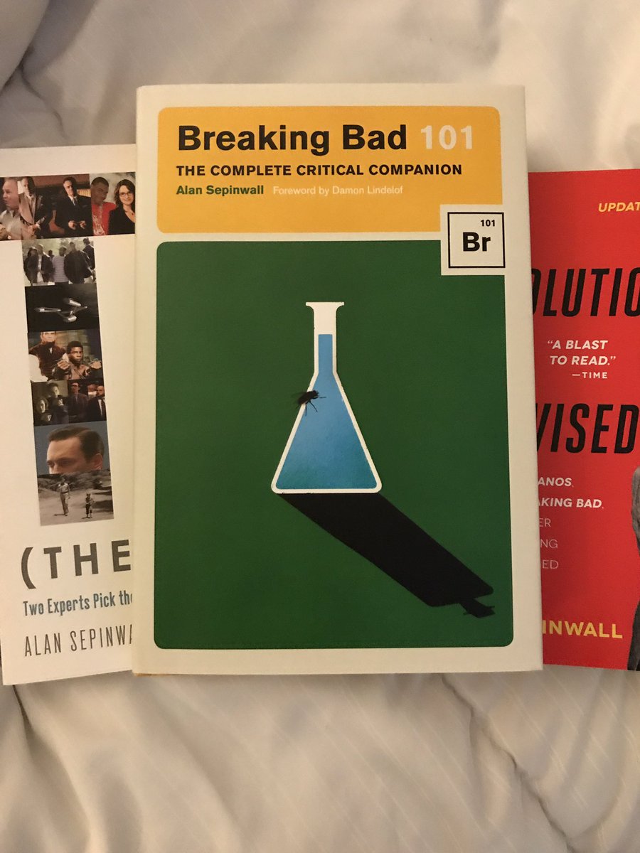 LanGuistics_'s tweet photo. Happy to add another @sepinwall book to this growing collection #breakingbad101 https://t.co/blOB8zPk4s