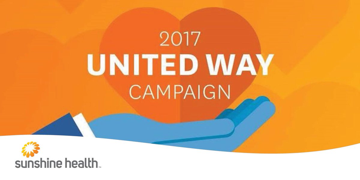 SunHealthFL's tweet photo. We beat our goal of 70% of employees giving to the @UnitedWay! We're proud to help a group that helps so many. #SunshineWorks #LiveUnited https://t.co/608rwYScKD