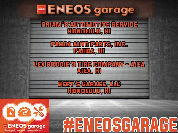 ENEOSUSA's tweet photo. Hawaii - check out these #ENEOSGarage members in your area for ENEOS product needs!
Find a Garage location near you: https://t.co/8xKEDoJ4tW https://t.co/XVECTx8mPx