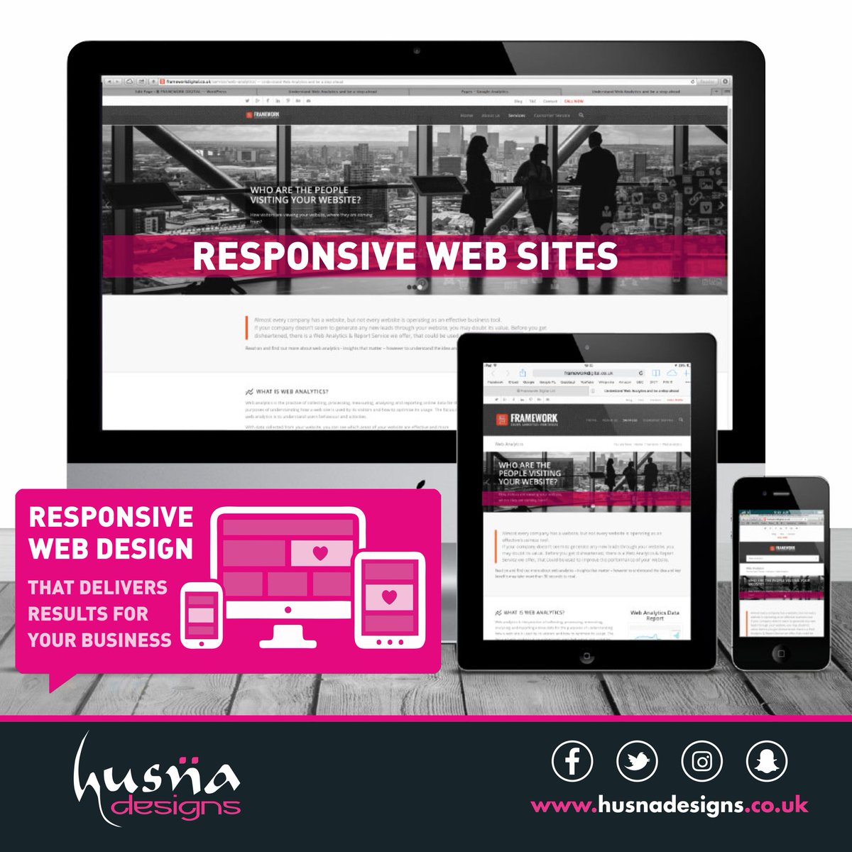 HusnaDesigns's tweet photo. Bespoke Websites #WebDesign #websites #responsivewebsite #SEO #EmailMarketing #print #digital #logodesign #Branding #GraphicDesign #litho https://t.co/rpnWWk0nUn