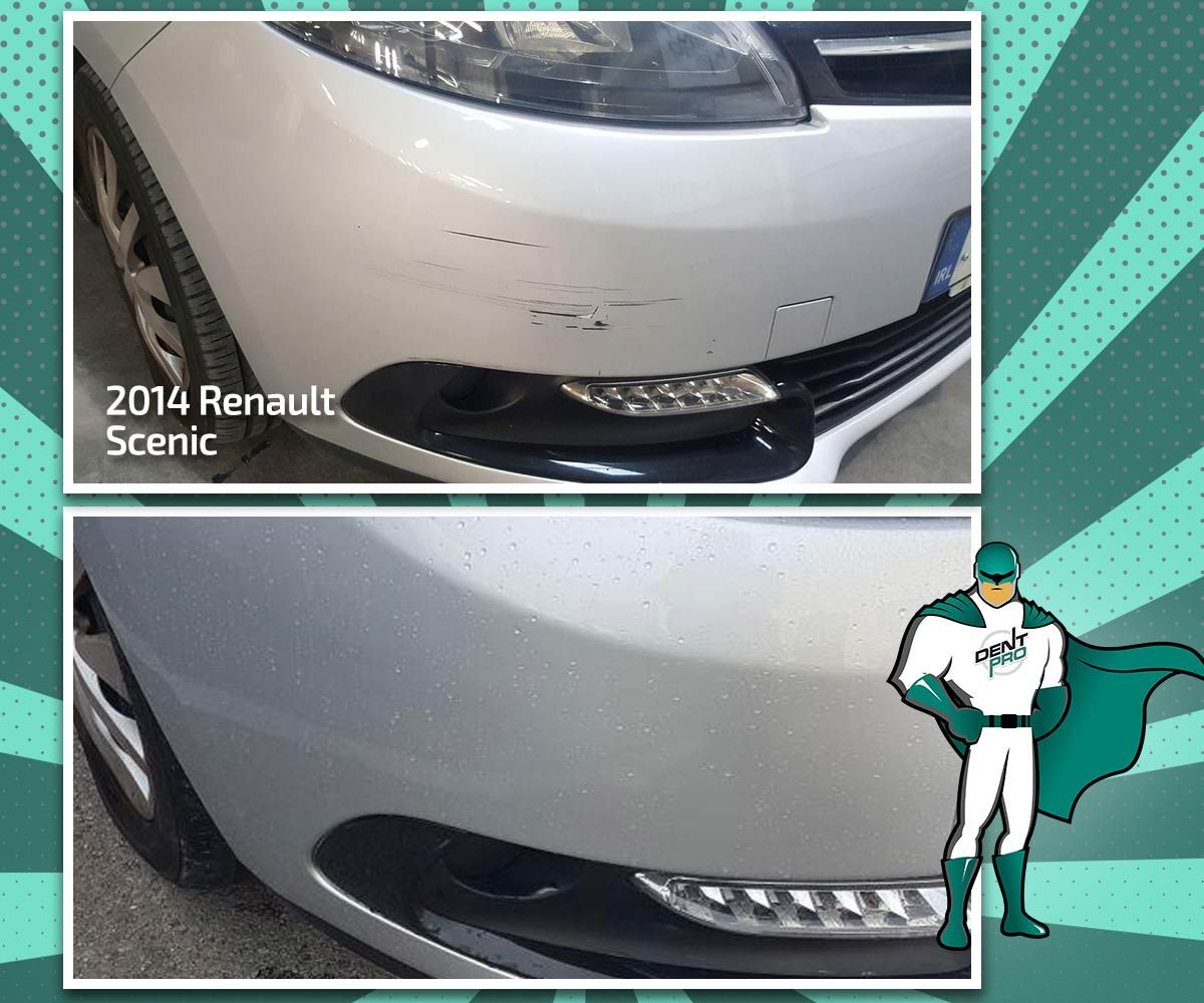 DentProIE's tweet photo. This Scenic's front bumper needed some love... and she got it from our lads at @DentProIE 
▶ https://t.co/fWxOFIQ2iX https://t.co/4wAJh4A6ty