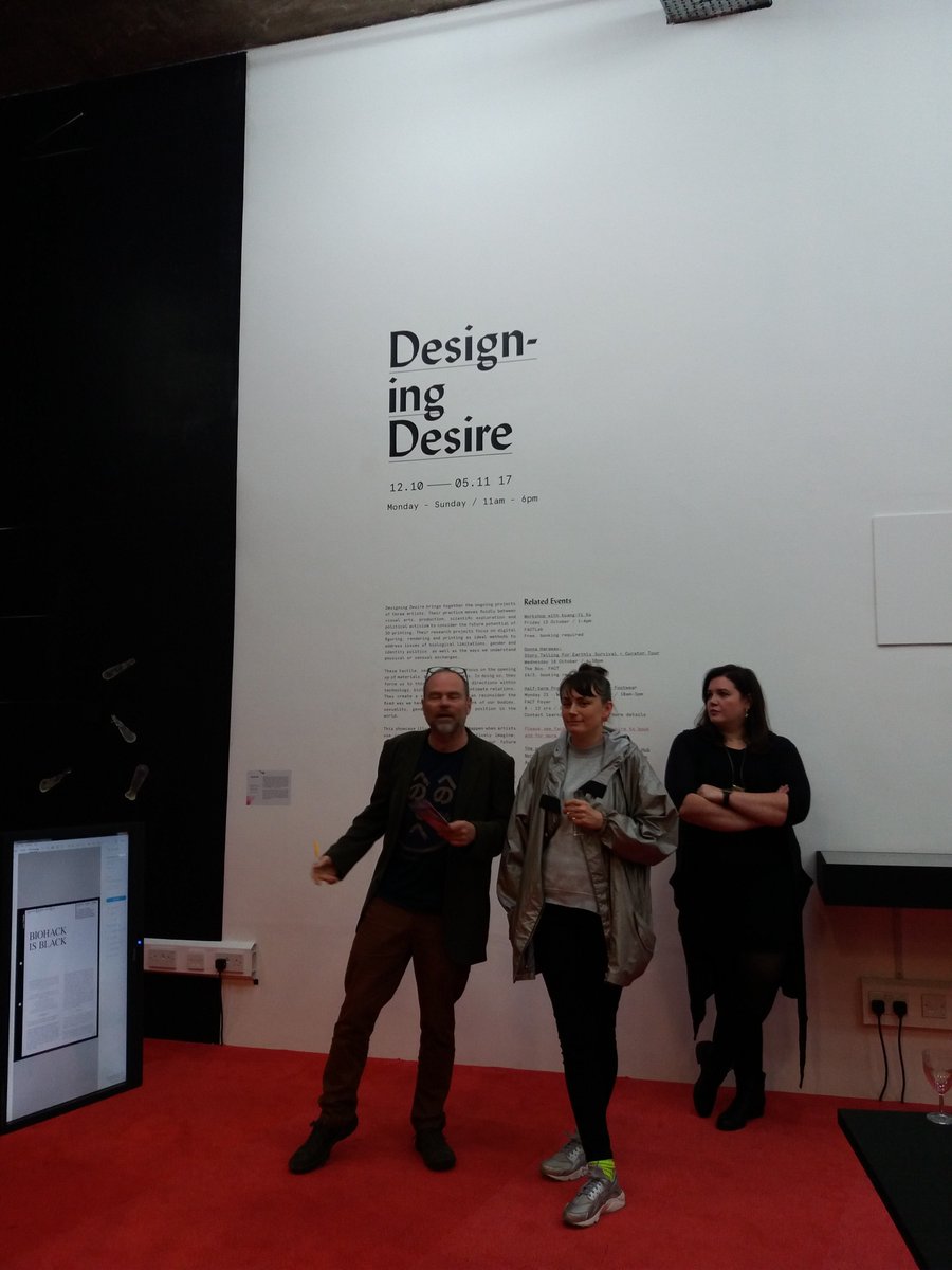 FACT_Liverpool's tweet photo. Our exhibition #DesigningDesire preview is underway! Come on down, we're open until 8pm tonight. https://t.co/o7lz0dJqG7