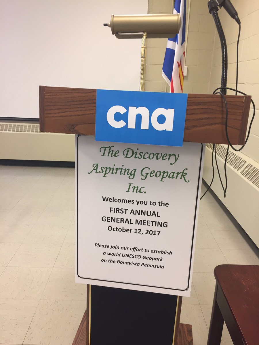Ten Phase I geosites for Discovery Aspiring Geopark. Want to learn more? Their AGM is 7PM 2nite <a href="/CNABonavista/">CNABonavista</a> #aspiringgeopark <a href="/ThePacket/">Packet Newspapers 〓〓</a>