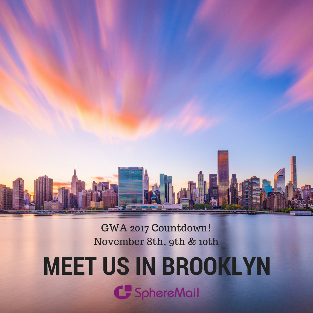SphereMail's tweet image. Meet us in #Brooklyn #NY Nov 8th, 9th, 10th!  #GlobalWorkspaceAssociation #Conference #SphereMail #Coworking #Coworkingspace #Coworkinglife