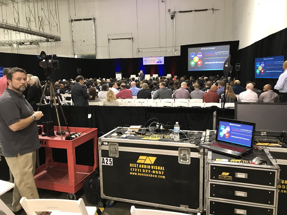 HS_Multimedia's tweet image. Almost show time at the Indy DC.