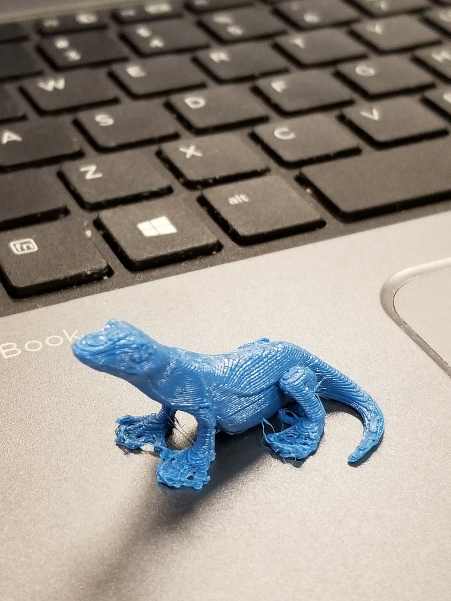 Salowmanders's tweet photo. 3D printed a "SALOW"mander!!! @campers @b_jagger https://t.co/Y5z8qYvyVM