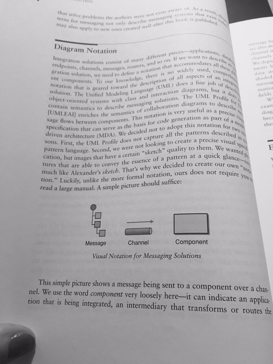 anachiritescu's tweet image. Back to the basics 😊#enterpriseintegrationpatterns #enfointegration #bookclub #messaging