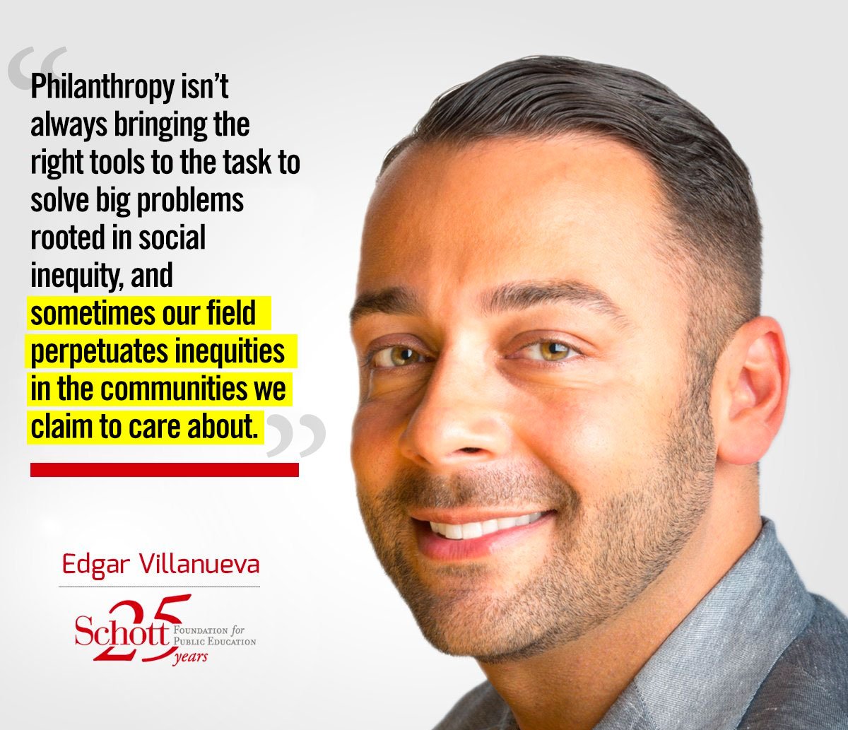 Our VP @VillaneuvaEdgar, dropping truth about #philanthropy at #SOCAP17: