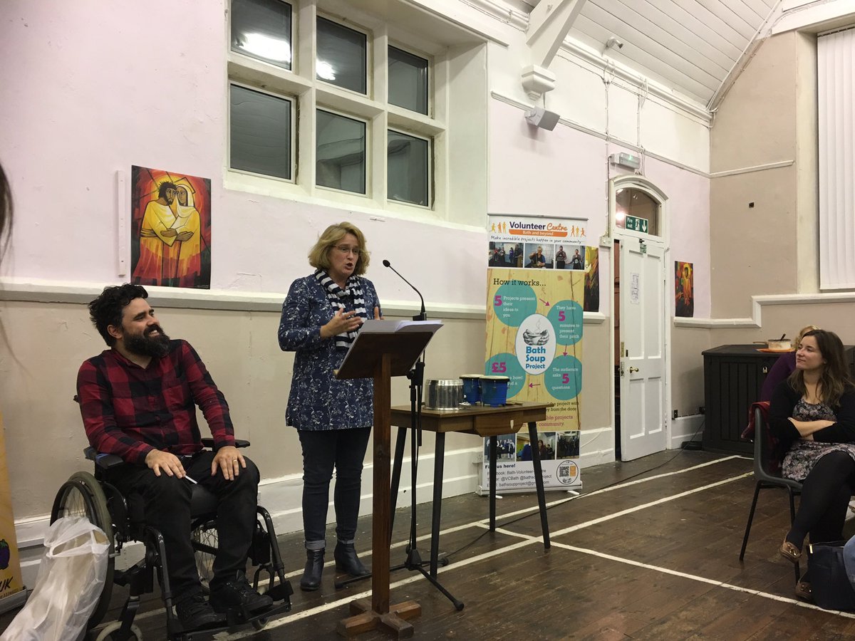 All great projects <a href="/bathsoupproject/">Bath Soup Project</a> difficult to decide <a href="/Keynsham_Mencap/">Keynsham Mencap</a> <a href="/BathCityFarm/">Bath City Farm</a> @TheGenesisTrust <a href="/InnerFlameUk/">Inner Flame</a> <a href="/jessiemaytrust/">Jessie May</a>