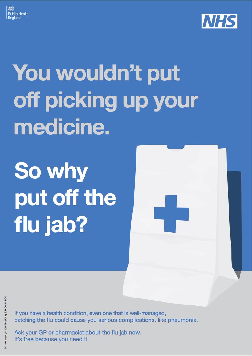 If you do one thing this winter, pls make sure you have your flu jab to protect yourself &amp; those around you &amp; RT to remind others #FluKills