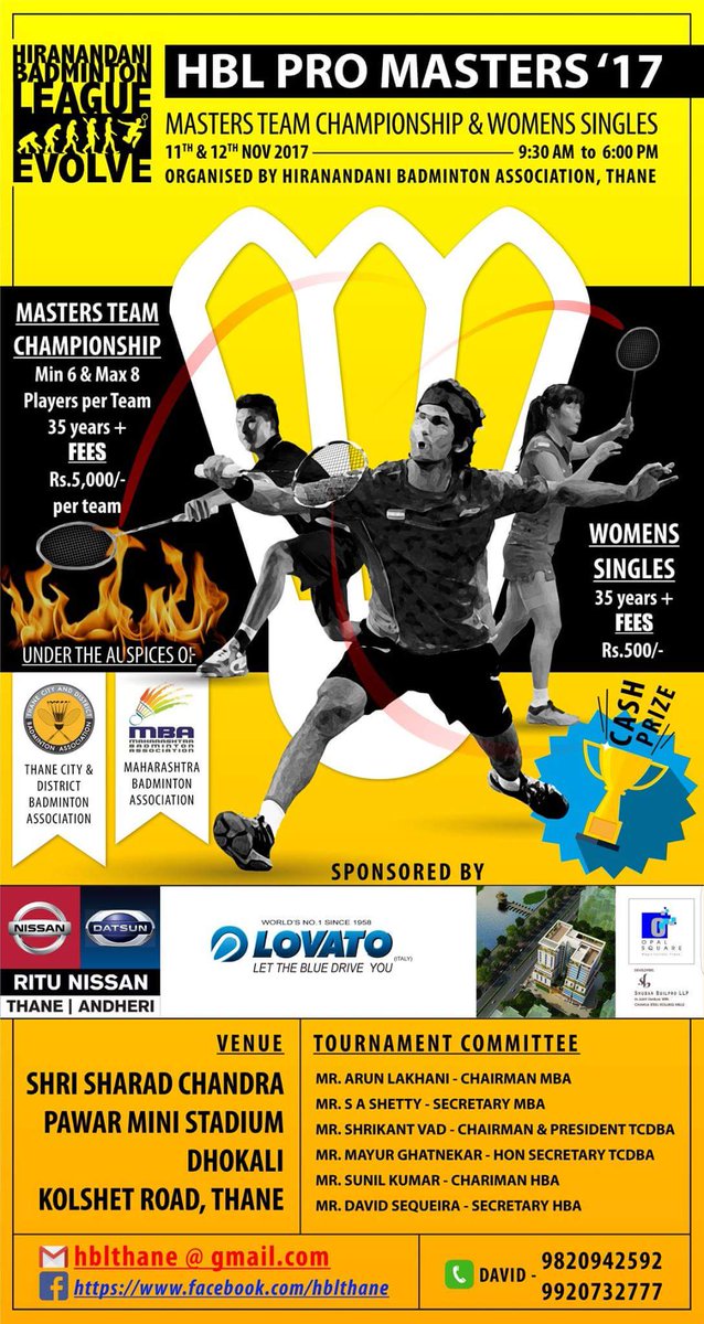 davidjsequeira's tweet photo. @jollygymkhana #tournament #badminton https://t.co/ZMCfB791bW