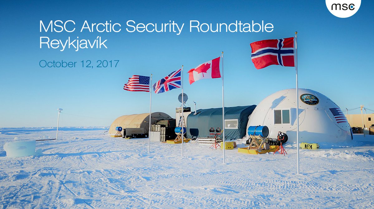 Many thanks to <a href="/TheWilsonCenter/">The Wilson Center</a>, @ArcticAssembly, NATO COE CSW, <a href="/FIArctic/">Finland Arctic & Antarctic</a>, <a href="/Dagurb/">dagur@reykjavik.is</a> for their support&amp;help at our #MSCarctic roundtable!