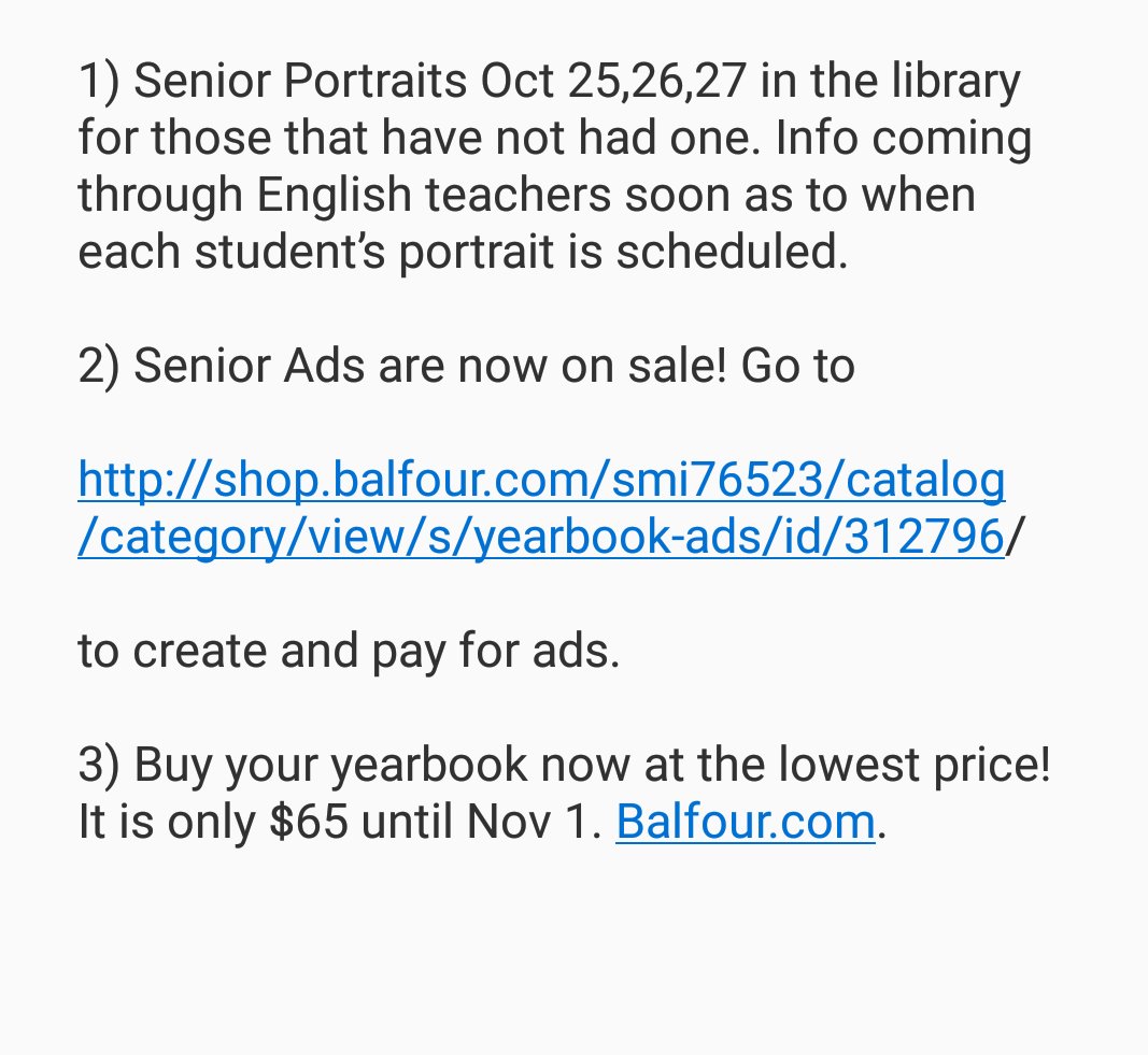 Link for number 2: shop.balfour.com/smi76523/catal…
Link for number 3: Balfour.com