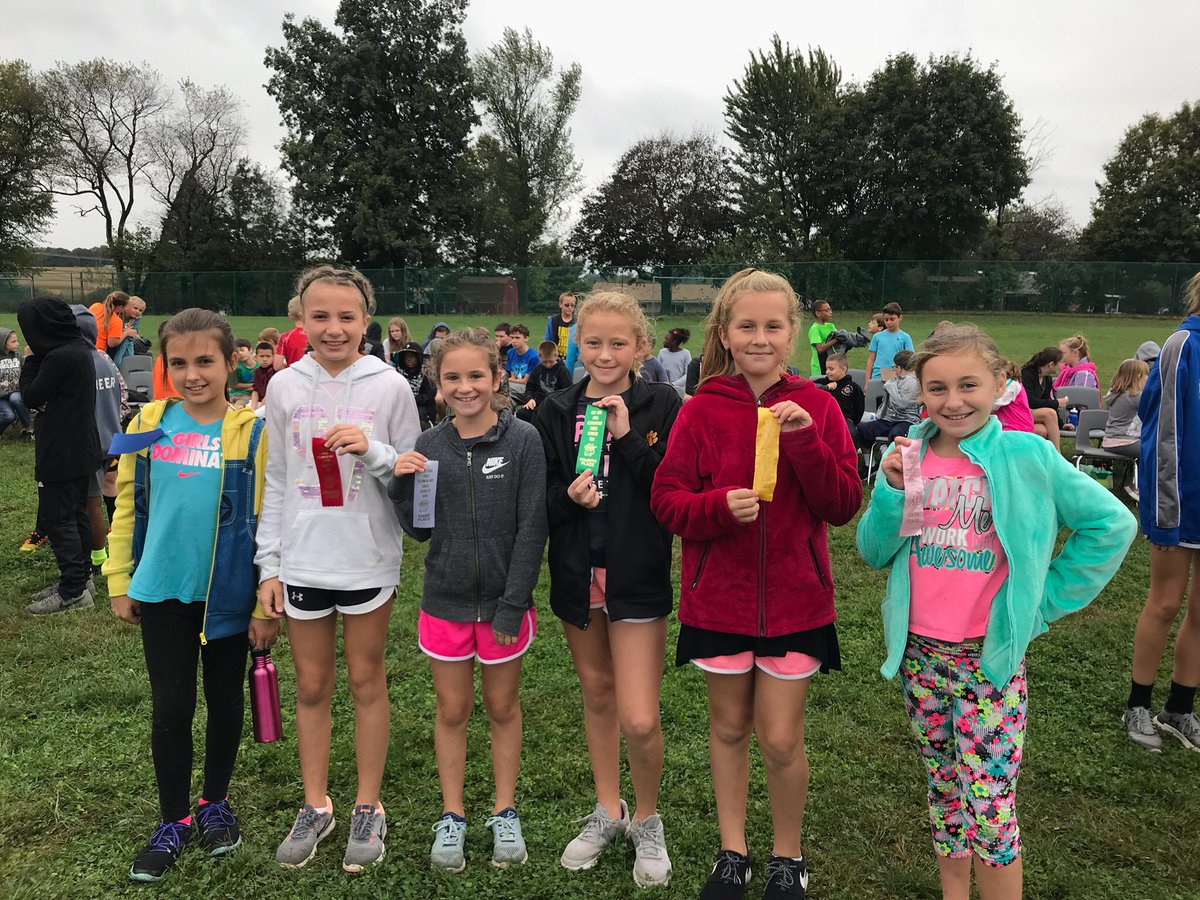 Locust Grove Cross Country Day grade 5 champions- congrats!!