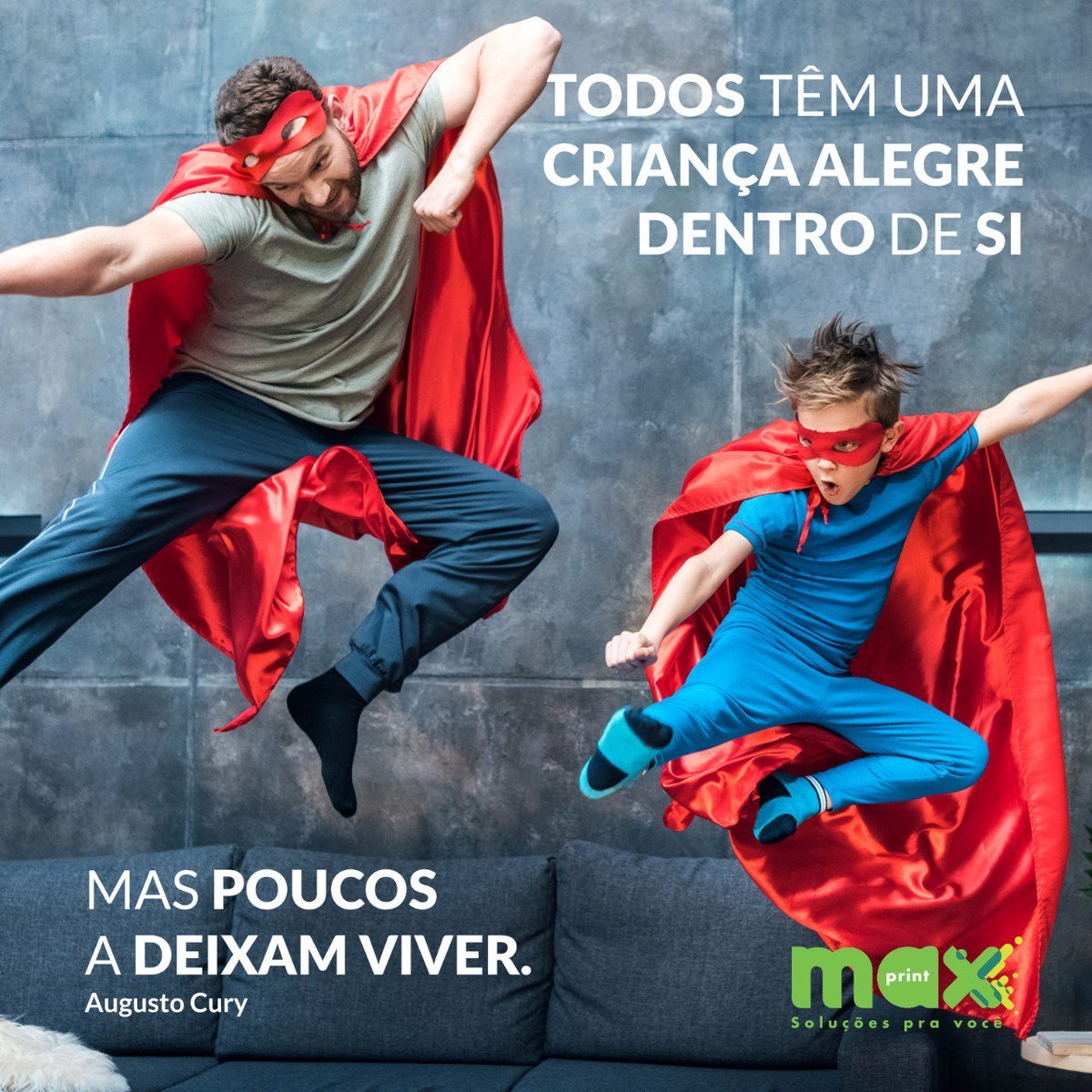 oficialmaxprint's tweet photo. Fala a verdade...Tem coisa melhor que voltar a ser criança? 🤔 😂
Se divirta sem vergonha e aproveite o dia! 🙌

FELIZ #DIADASCRIANÇAS https://t.co/Glklwpb9Sm
