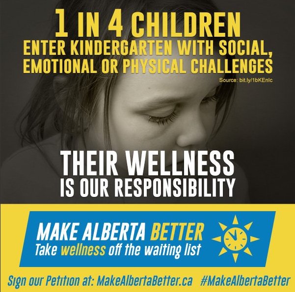 Wellness_AB's tweet photo. Wellness is vital for Alberta's children. Sign our petition to #MakeAlbertaBetter! https://t.co/IiD76ERLJd https://t.co/fEBT2o1db2